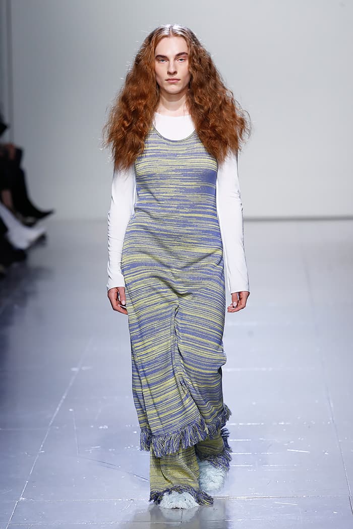 Knit Dress with Fringes UA