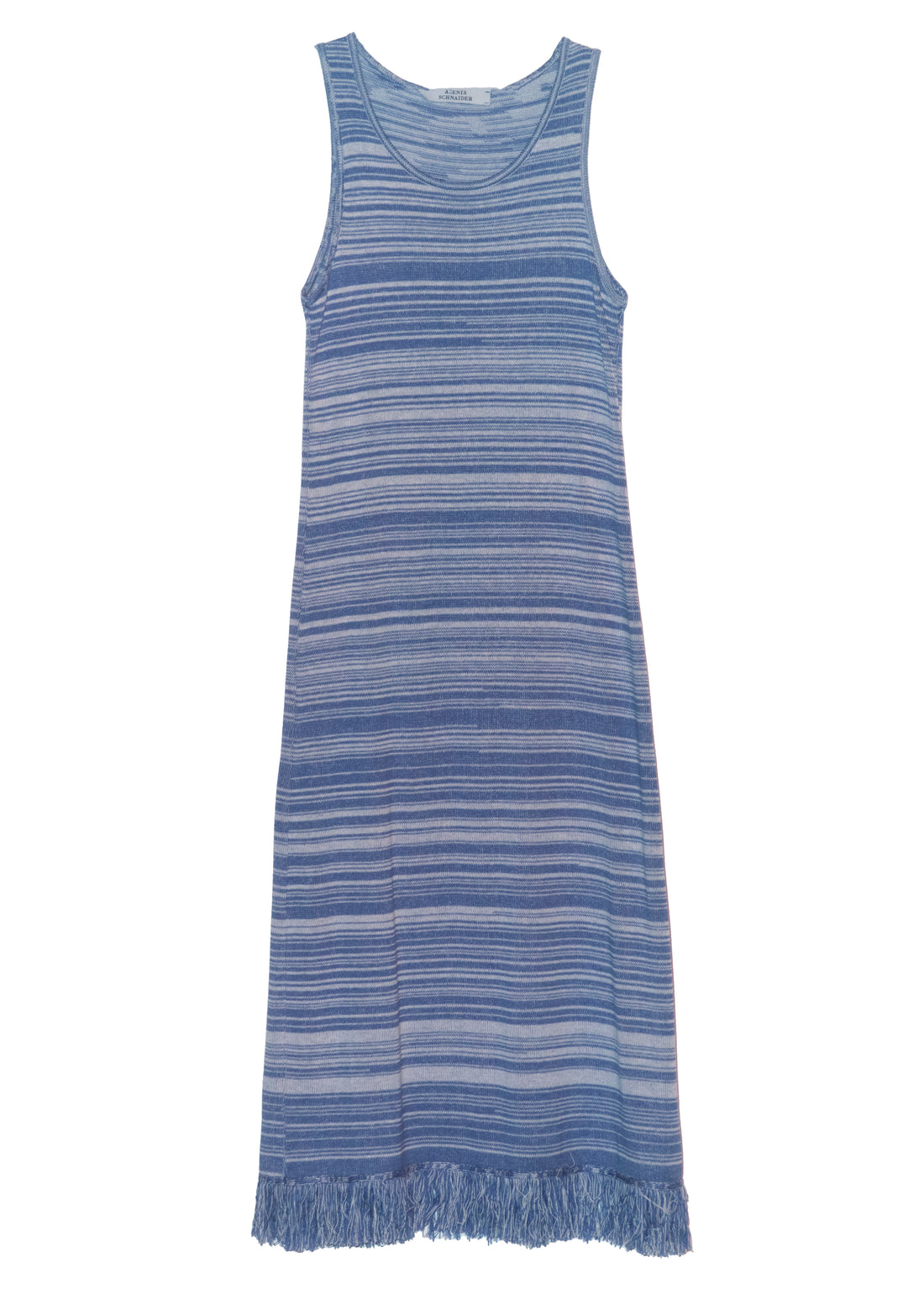 Knit Dress with Fringes