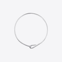 Loop Necklace in silver