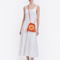 Peliustka Drawstring Bag in orange
