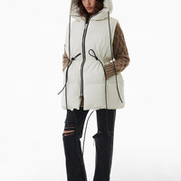 Puffer Vest in milk