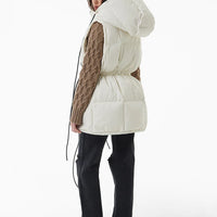 Puffer Vest in milk