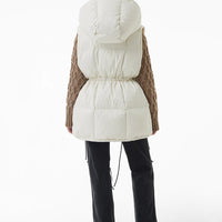 Puffer Vest in milk