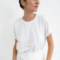 Luili Porcelain Horse Pendant on a chain