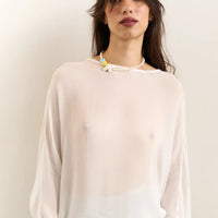 UA necklace with porcelain heart and bird