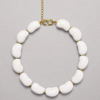 Beans Necklace in off-white