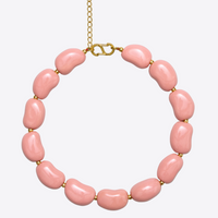 Beans Necklace in pink