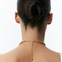 New York Star Choker in Gold