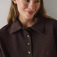 Basic Polo in brown