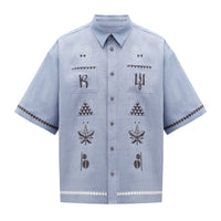 Kyi Blue Vyshyvanka Shirt