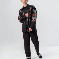 Slovo Vyshyvanka Shirt in black