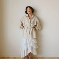 Waves Skirt with ruffles