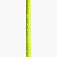 Dotted Taper Candles in green