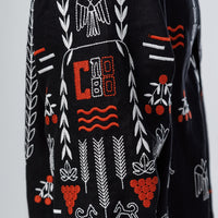 Slovo Vyshyvanka Shirt in black