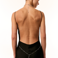 Morning Star Body Chain in silver