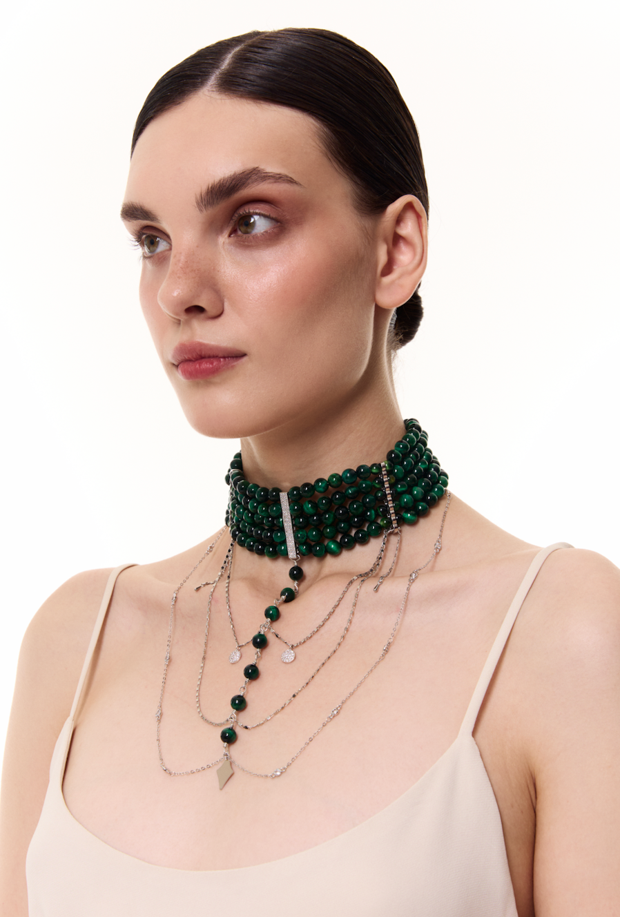Innocent Dark Green Necklace