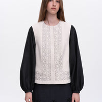 Haina Embroidered Vest