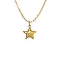 Necklace Star in gold