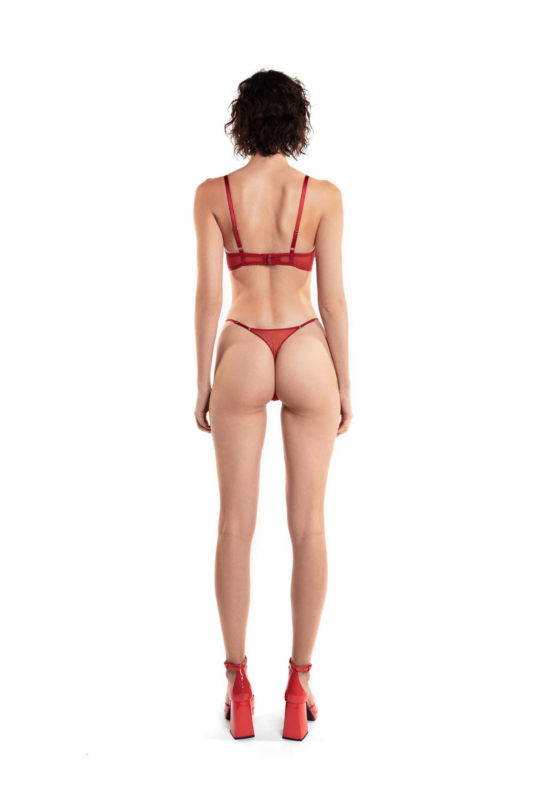 Scorpio red thong