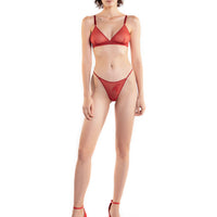 Scorpio red thong