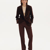 Classic brown trousers
