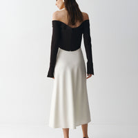 Longsleeve bustier top
