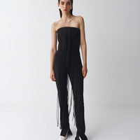 Trousers with splits