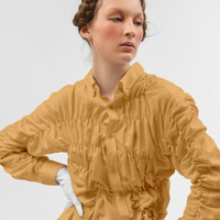 Upcycling Shirt in peach
