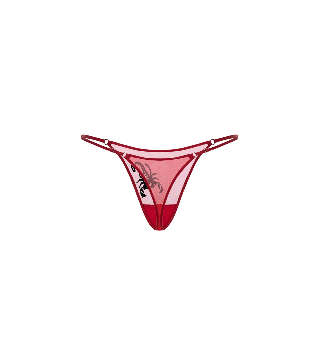 Scorpio Black Thong