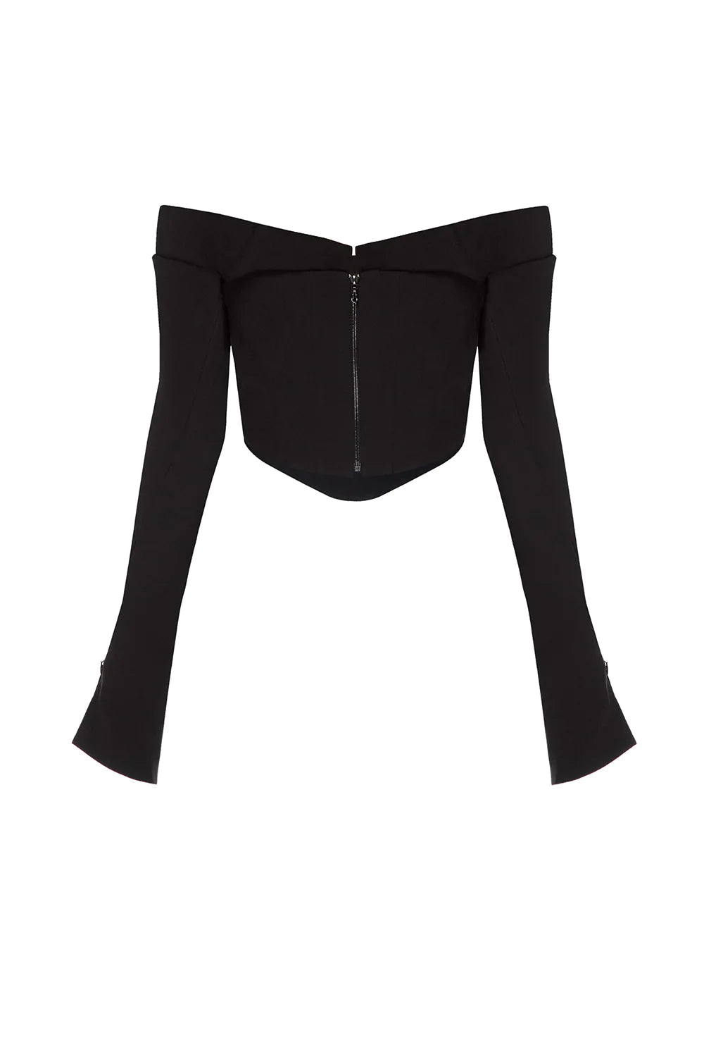 Longsleeve bustier top