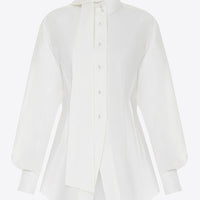 Structured shirt with a tie
