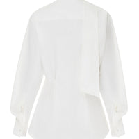 Structured shirt with a tie