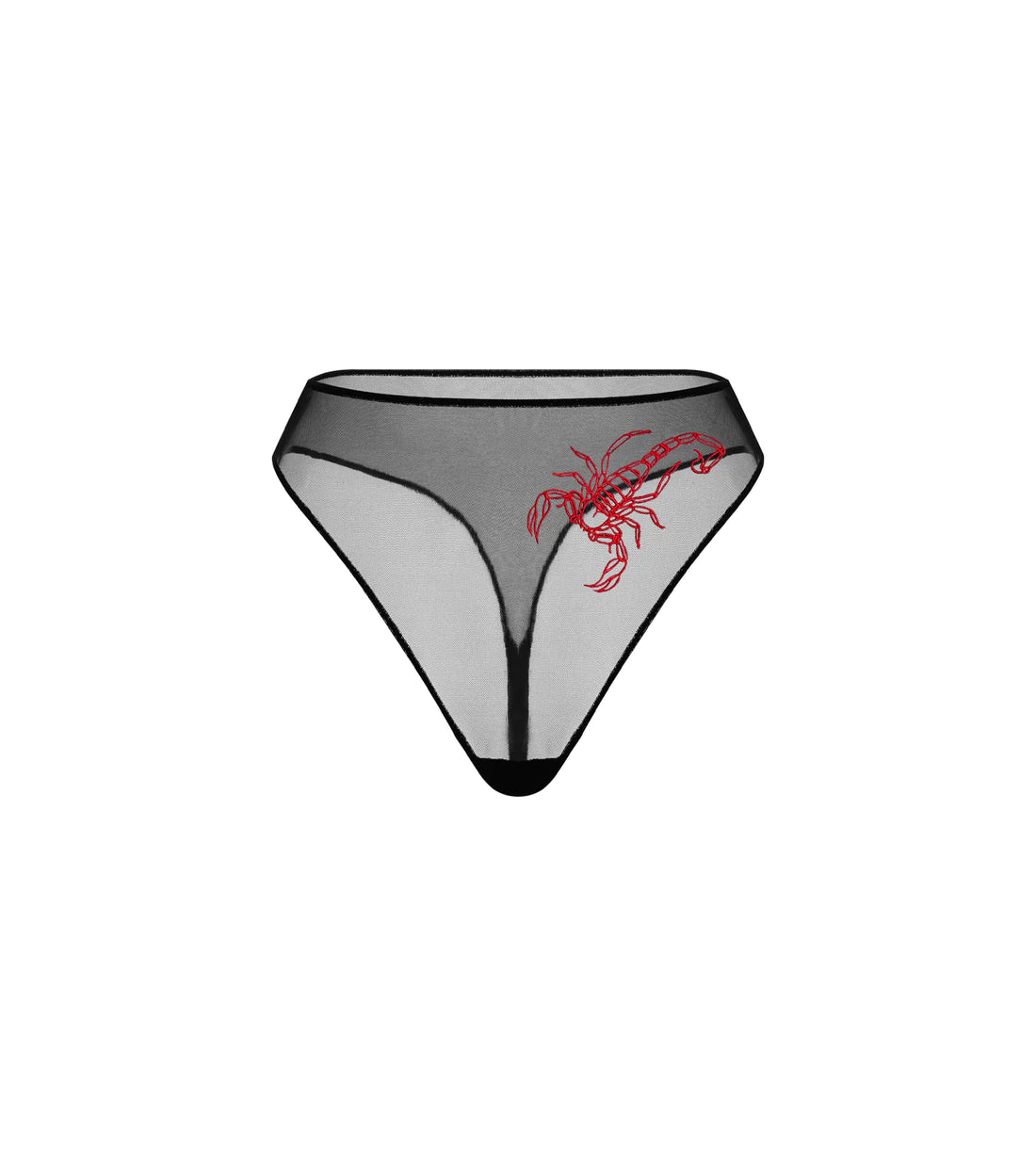 Scorpio brief red