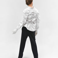 Upcycling Shirt in white