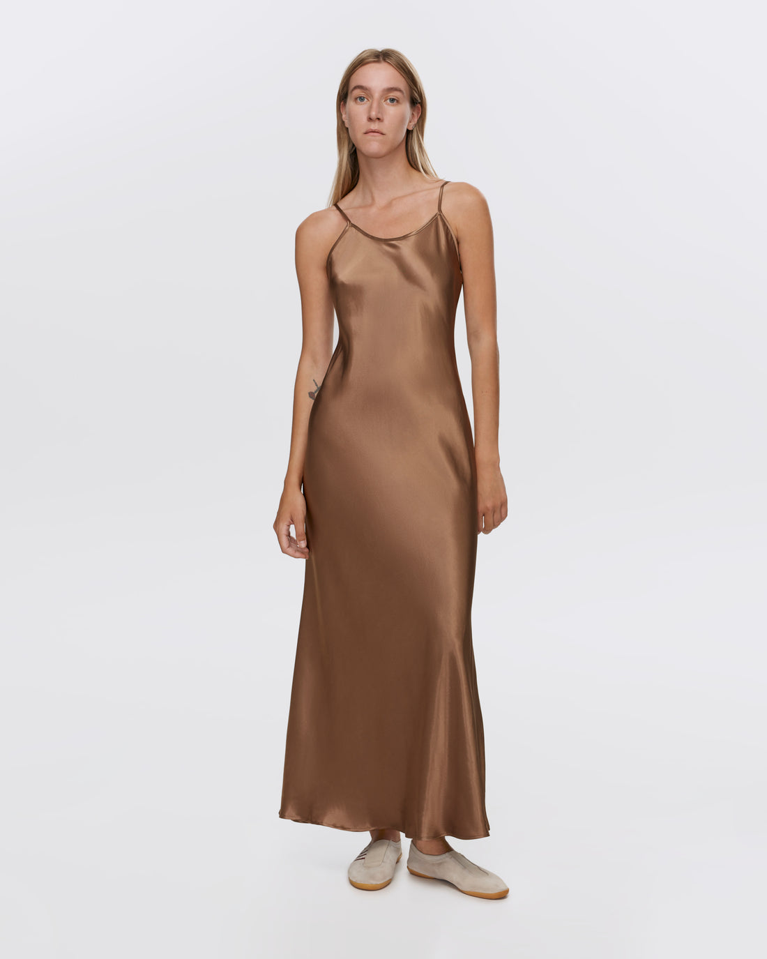 Brown Slip Dress