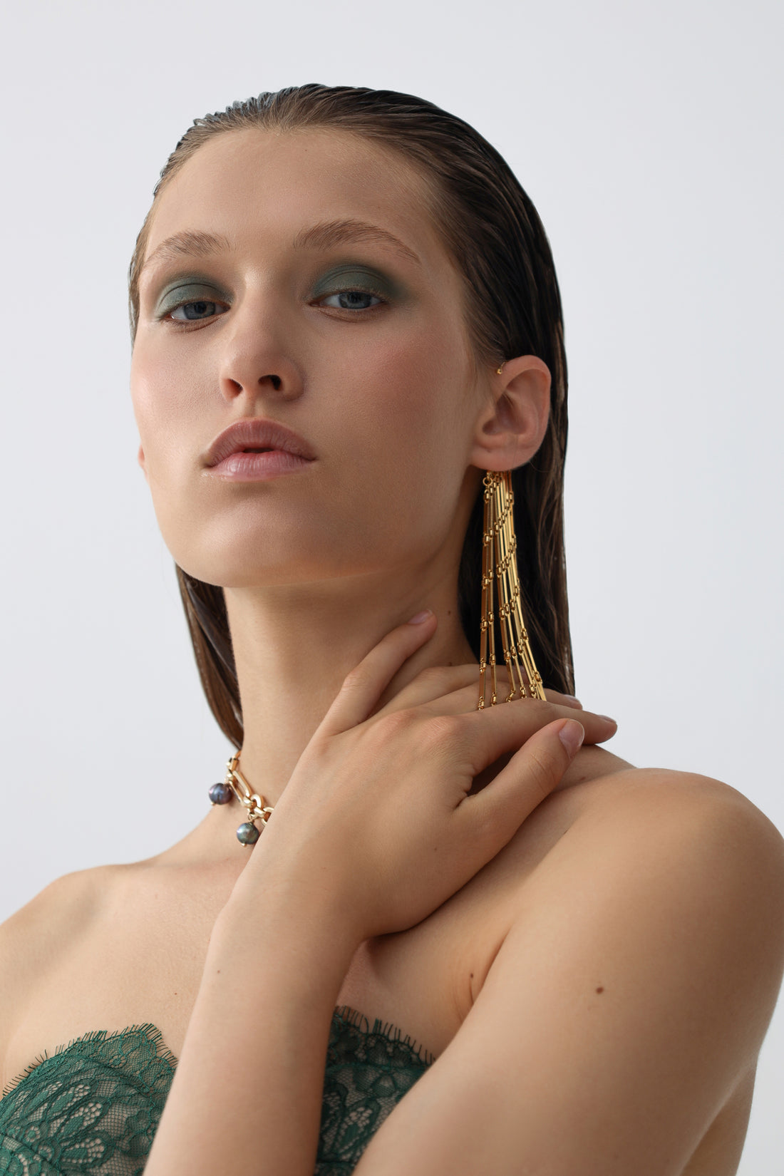 Cuff Gold Rain