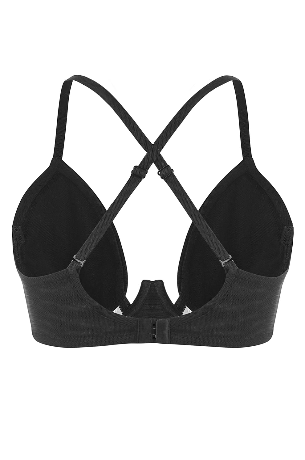 Lacquered bra