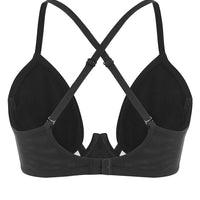 Lacquered bra