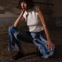 Upcycled jeans