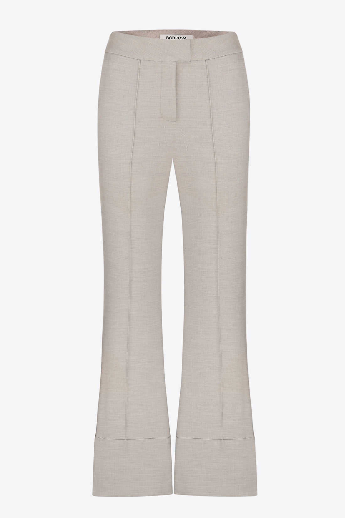 Tailored trouser with cuffs