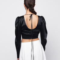 Cropped Bustier Top