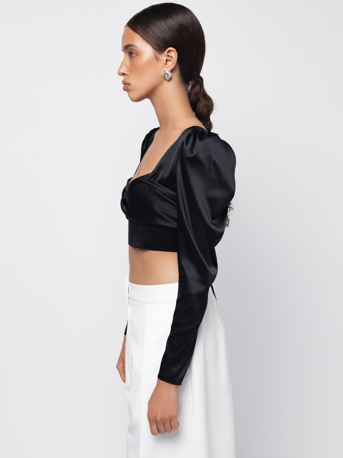 Cropped Bustier Top