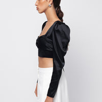 Cropped Bustier Top
