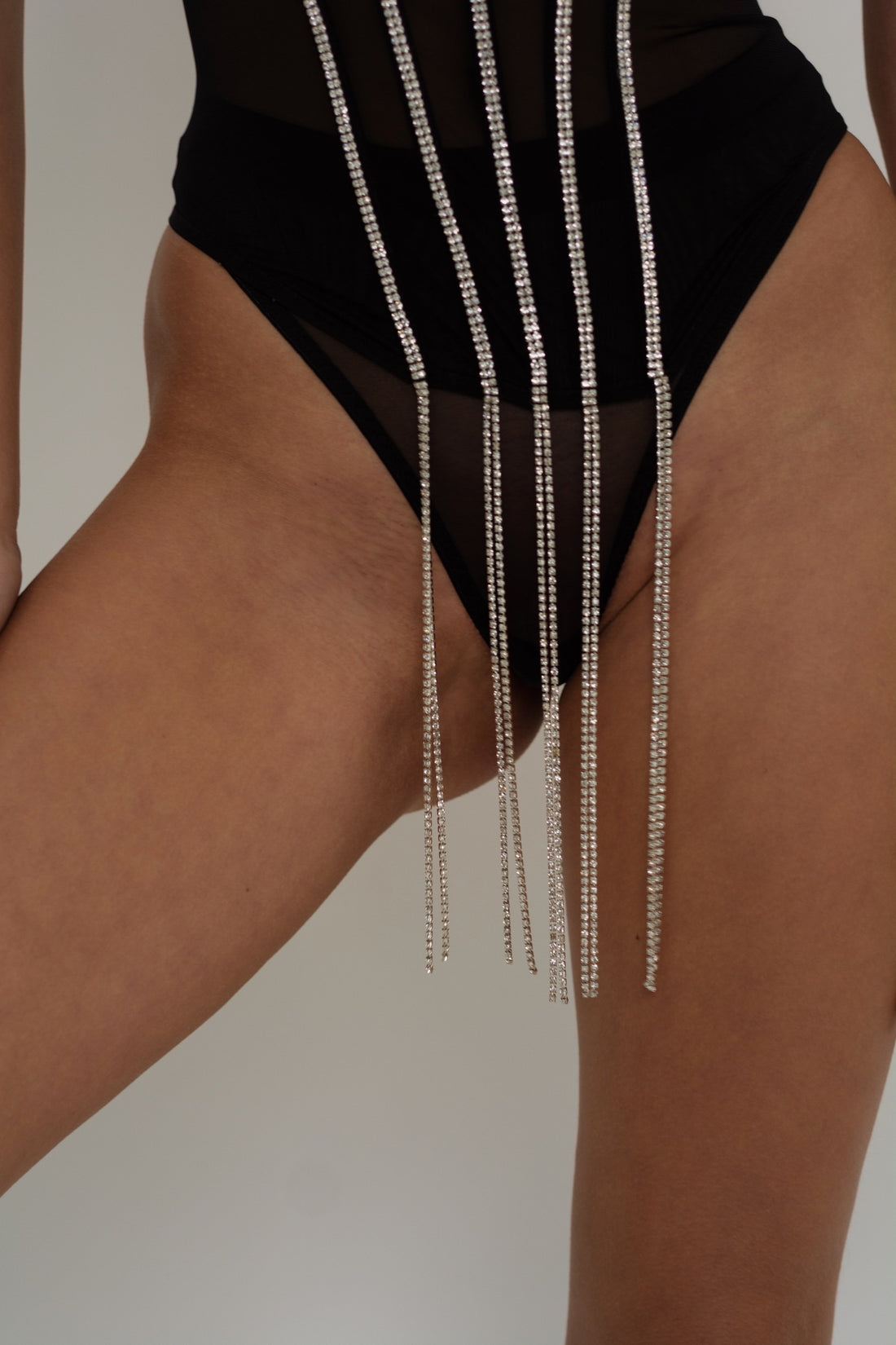 Corset Sparkling in black