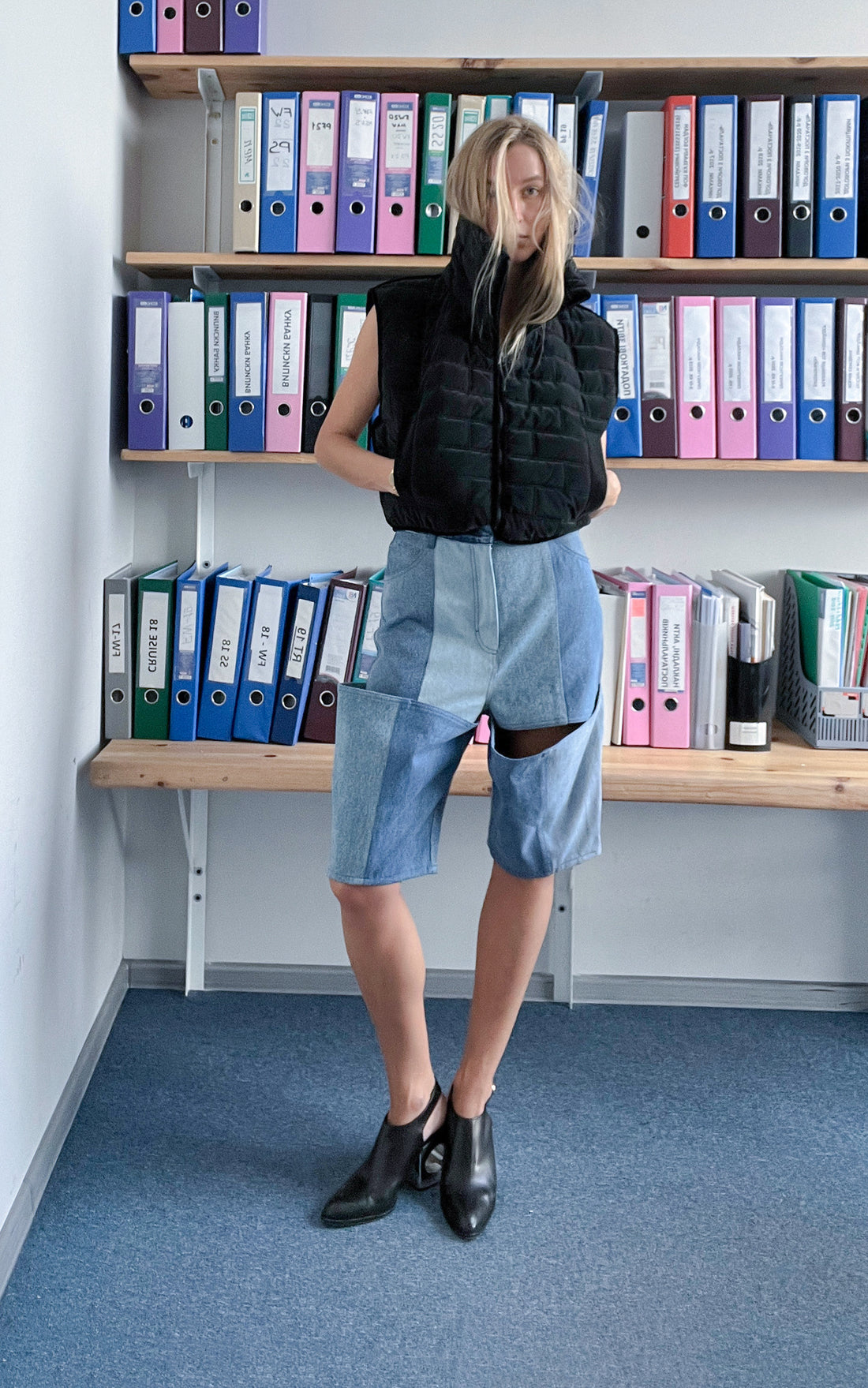 Patchwork Wader Shorts