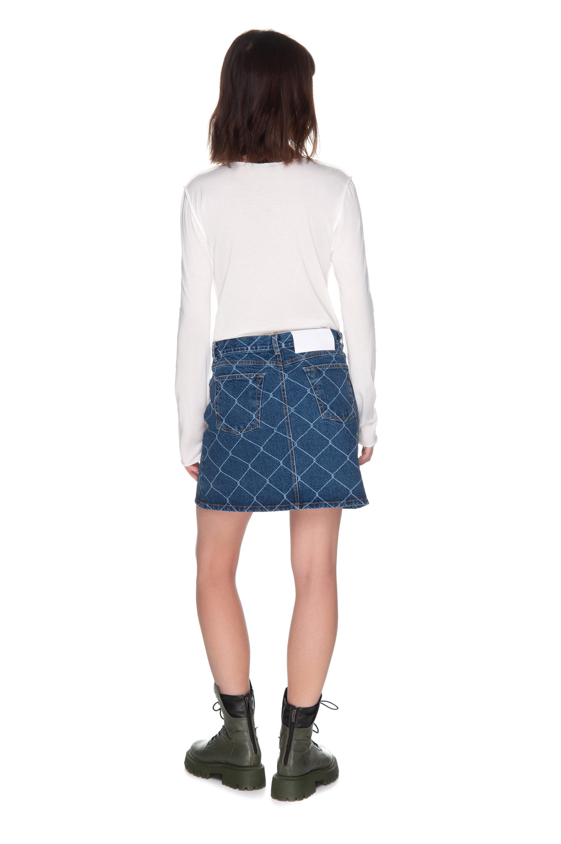 Rabitz Print Skirt