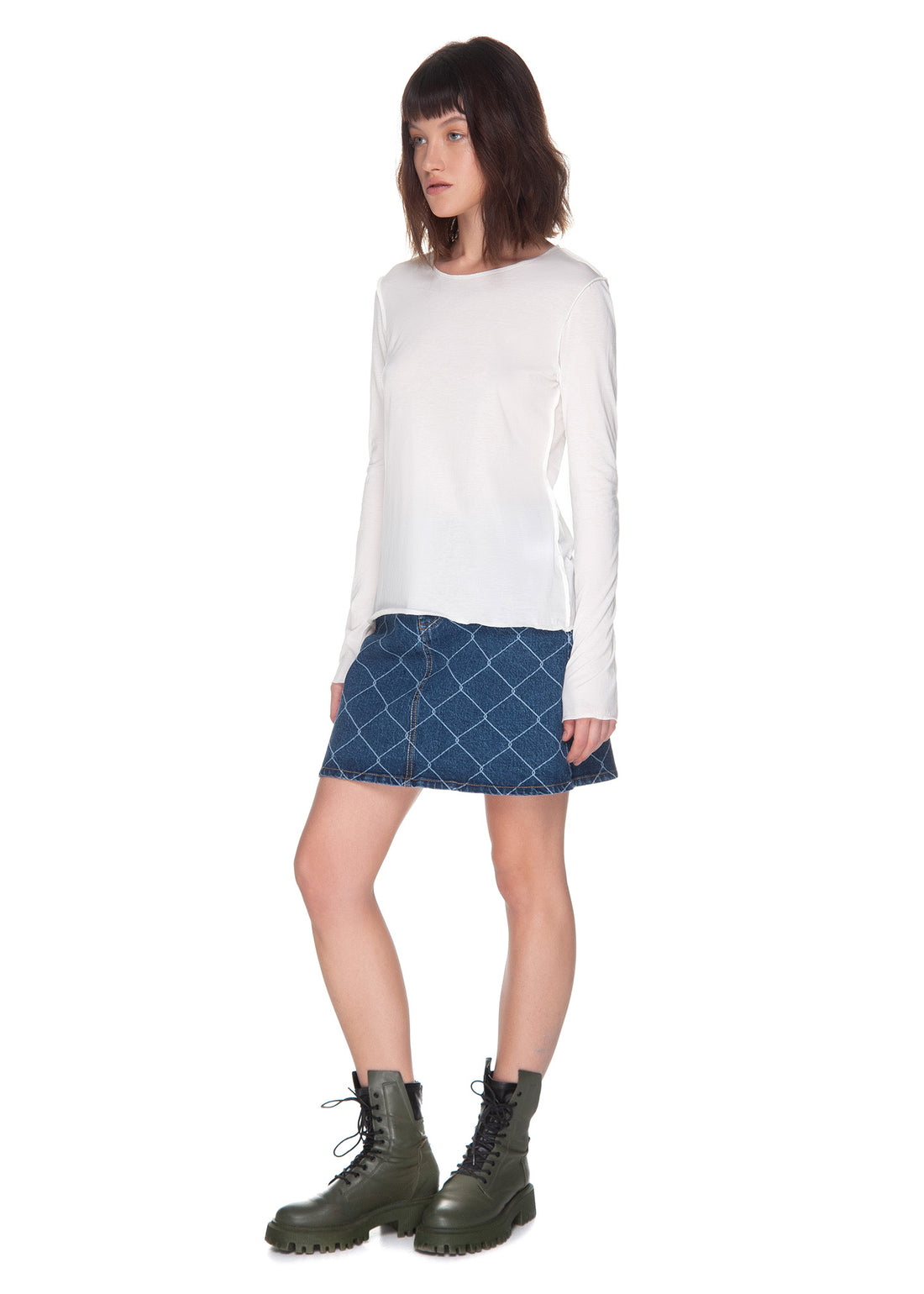 Rabitz Print Skirt