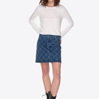 Rabitz Print Skirt