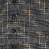 Plaid mini skirt