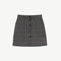 Plaid mini skirt